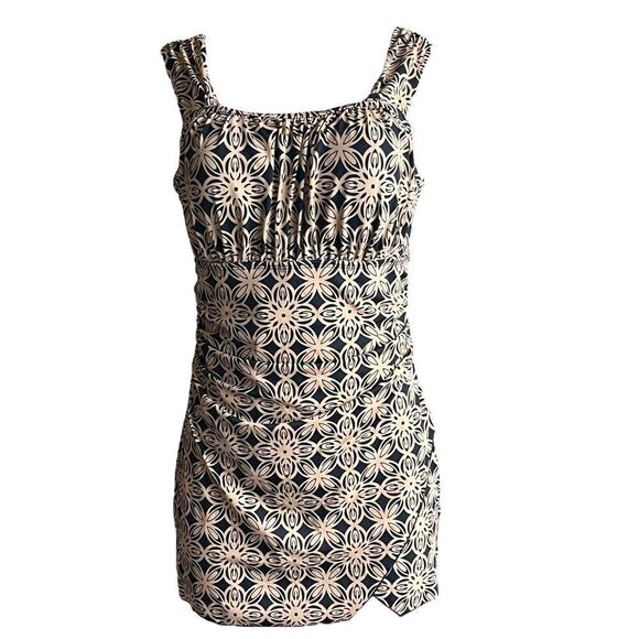 Ambernoon II by Dr Erum Ilyas UPF50 Wide Strap Swim Dress - Picture 3 of 6